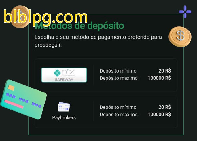O cassino blblpg.combet oferece uma grande variedade de métodos de pagamento