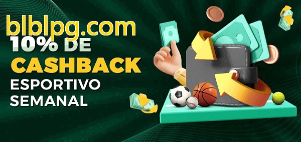 10% de bônus de cashback na blblpg.com