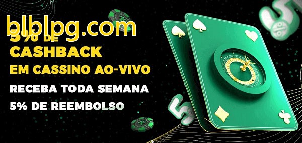 Promoções do cassino ao Vivo blblpg.com